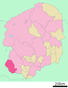 Localización de Oyama