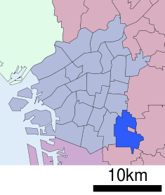 Localización de Hirano-ku