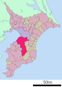 Localización de Ichihara