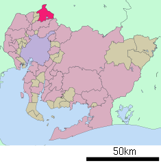 Localización de Inuyama