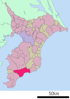 Localización de Kamogawa