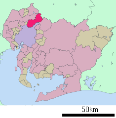 Localización de Kasugai