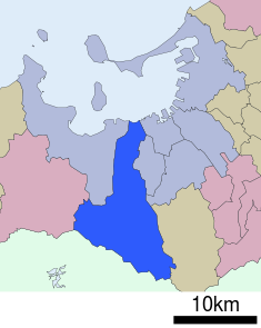 Localización de Sawara-ku
