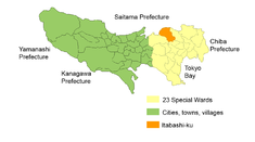 Localización de Itabashi