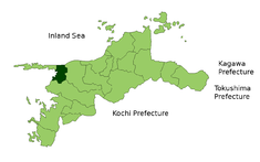 Localización de Yawatahama-shi