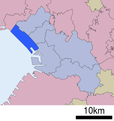Localización de Mihama-ku