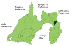 Localización de Mishima