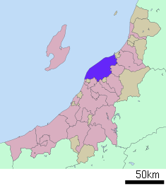 Localización de Niigata