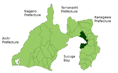 Localización de Numazu