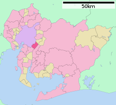 Localización de Toyoake
