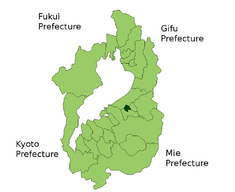 Localización de Toyosato