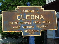 Cleona Borough Sign.jpeg