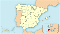 Localización de Aldehuela (Teruel) en España