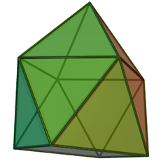 Pirámide cuadrada giroelongada