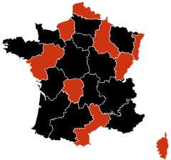 H1N1 France map.svg