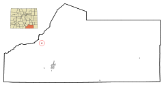 Ubicación en el condado de Las Ánimas en ColoradoUbicación de Colorado en EE. UU.