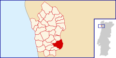 Localización de Guilhabreu
