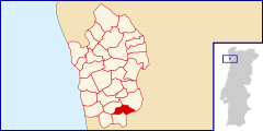 Localización de Mosteiró