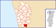 Localización de Vilar do Pinheiro