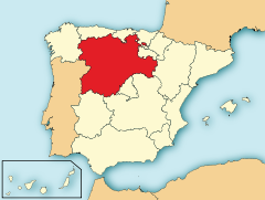 Ubicación de Castilla y León