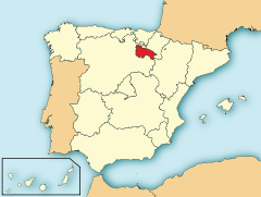 Ubicación de La Rioja (España)
