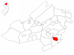 Ubicación en el condado de Morris en Nueva JerseyUbicación de Nueva Jersey en EE. UU.