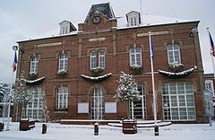 Mairie Offranville sous neige.JPG