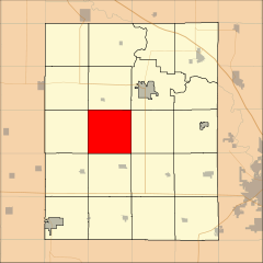 Ubicación en el condado de Benton en el estado de Iowa Ubicación de Iowa en EE. UU.