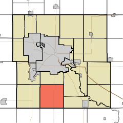 Ubicación en el condado de Black Hawk en el estado de Iowa. Ubicación de Iowa en EE. UU.