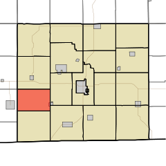 Ubicación en el condado de Appanoose en el estado de Iowa Ubicación de Iowa en EE. UU.