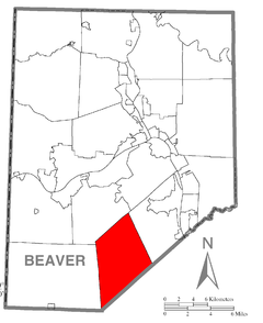 Ubicación en el condado de BeaverUbicación del condado en PensilvaniaUbicación de Pensilvania en EE. UU.