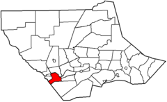 Ubicación en el condado de LycomingUbicación del condado en PensilvaniaUbicación de Pensilvania en EE. UU.