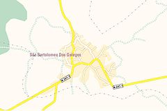 Localización de São Bartolomeu dos Galegos