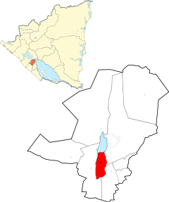 Territorio de Nandasmo en el departamento de Masaya.
