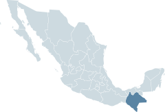 Ubicación de Chiapas