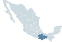 Ubicación de Oaxaca
