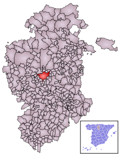 Localización de Quintanilla Vivar