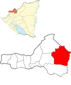 Territorio de Güigüilí en el departamento.