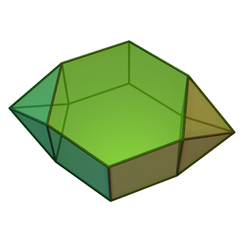 Prisma hexagonal parabiaumentado