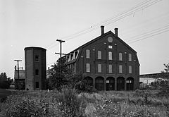 Rensselaer & Saratoga Railroad, Green Island Shops, Tibbitts Avenue & Delaware & Hudson Railroad Track, Green Island (Albany County, New York).jpg