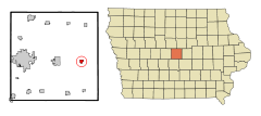 Story County Iowa Incorporated and Unincorporated areas Colo Highlighted.svg