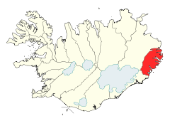 Ubicación de Suður-Múlasýsla