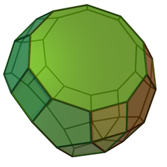 Rombicosidodecaedro tridisminuido
