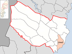 Umea Municipality in Västerbotten County.png