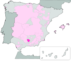 VdlT Sierra Sur de Jaén location.svg