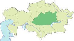 Situación de Provincia de Karaganda