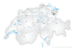 Situación de Cantón de Appenzell Rodas Interiores