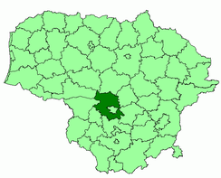 Situación de Distrito Municipio de Kaunas
