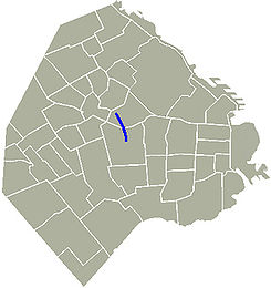 Avenida Dr. Honorio Pueyrredón Mapa.jpg
