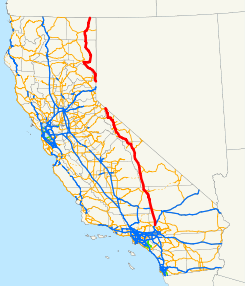 California U.S. Route 395.svg